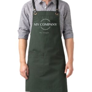 Professional Kitchen Apron Timber Green