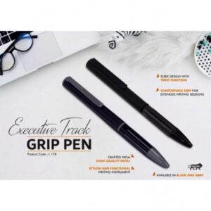 Executive Track Grip Metal Pen