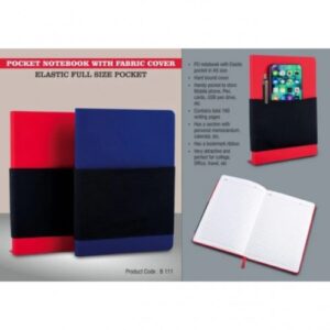 Pocket Notebook with Fabric cover