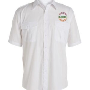 Half Sleeve White Uniform Shirt