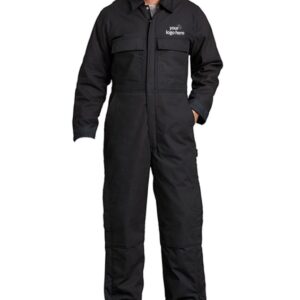 Personalized Black Coveralls
