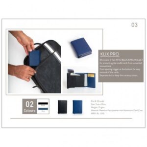 Klix Pro RFID wallet