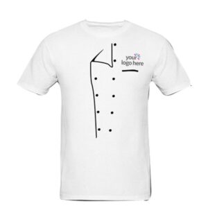 Customized Round Neck Chef T-Shirt