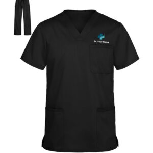 Personalized Designer Utility Three Pockets Scrub Suit